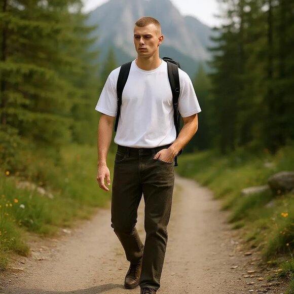 Lucky Brand Other - Lucky Brand 121 Slim Straight Men's Brown Pants Sz 29/30